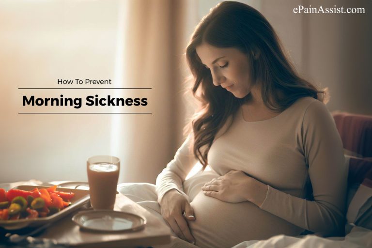 How To Prevent Morning Sickness?