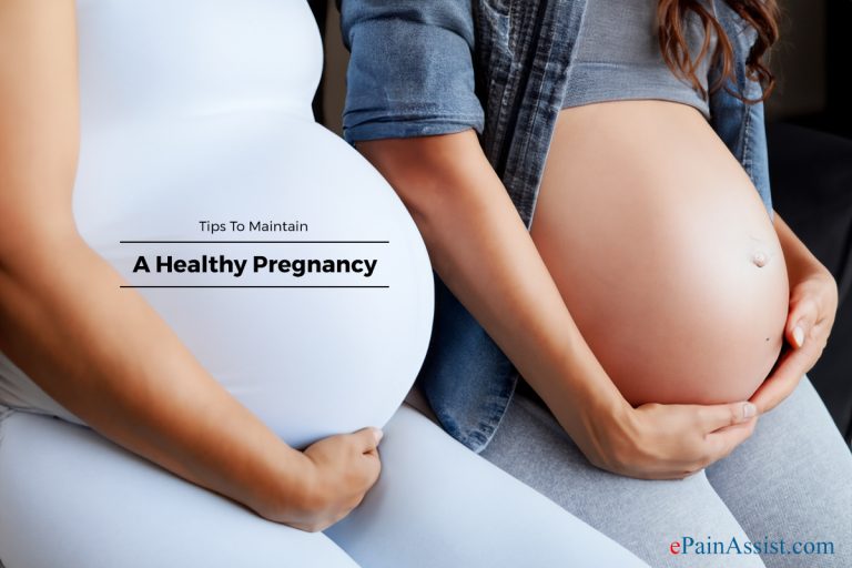 Tips To Maintain A Healthy Pregnancy