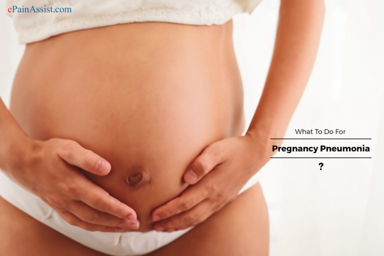 What To Do For Pregnancy Pneumonia?