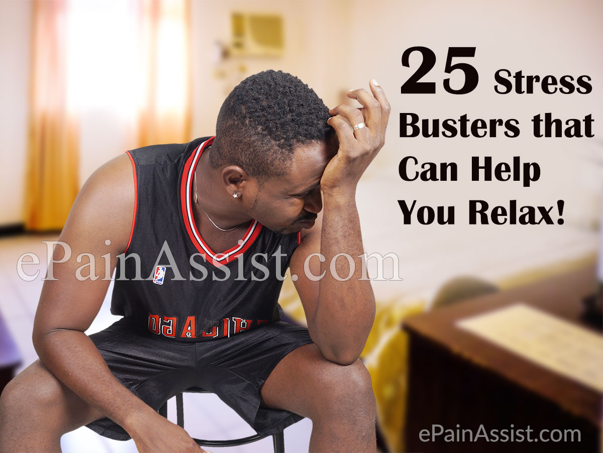 25 Stress Busters that Can Help You Relax and Release Stress