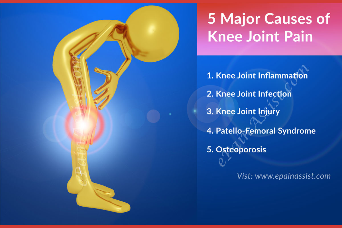 5 Major Causes of Knee Joint Pain 5 Major Causes of Knee Joint Pain