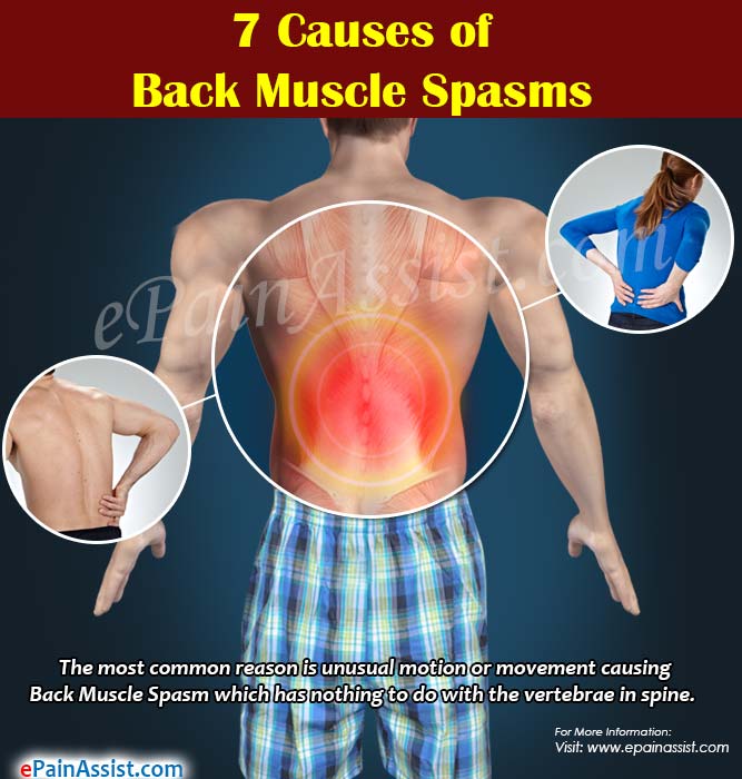 7 Causes Of Back Muscle Spasm Its Risk Factors