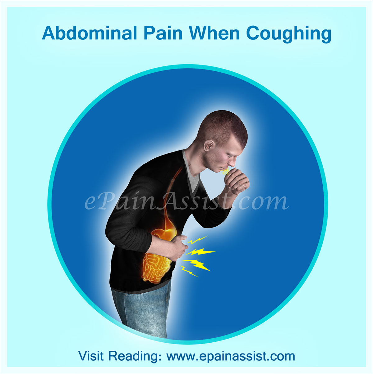 Abdominal Pain When Coughing - Picture
