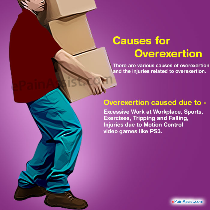 Causes for Overexertion