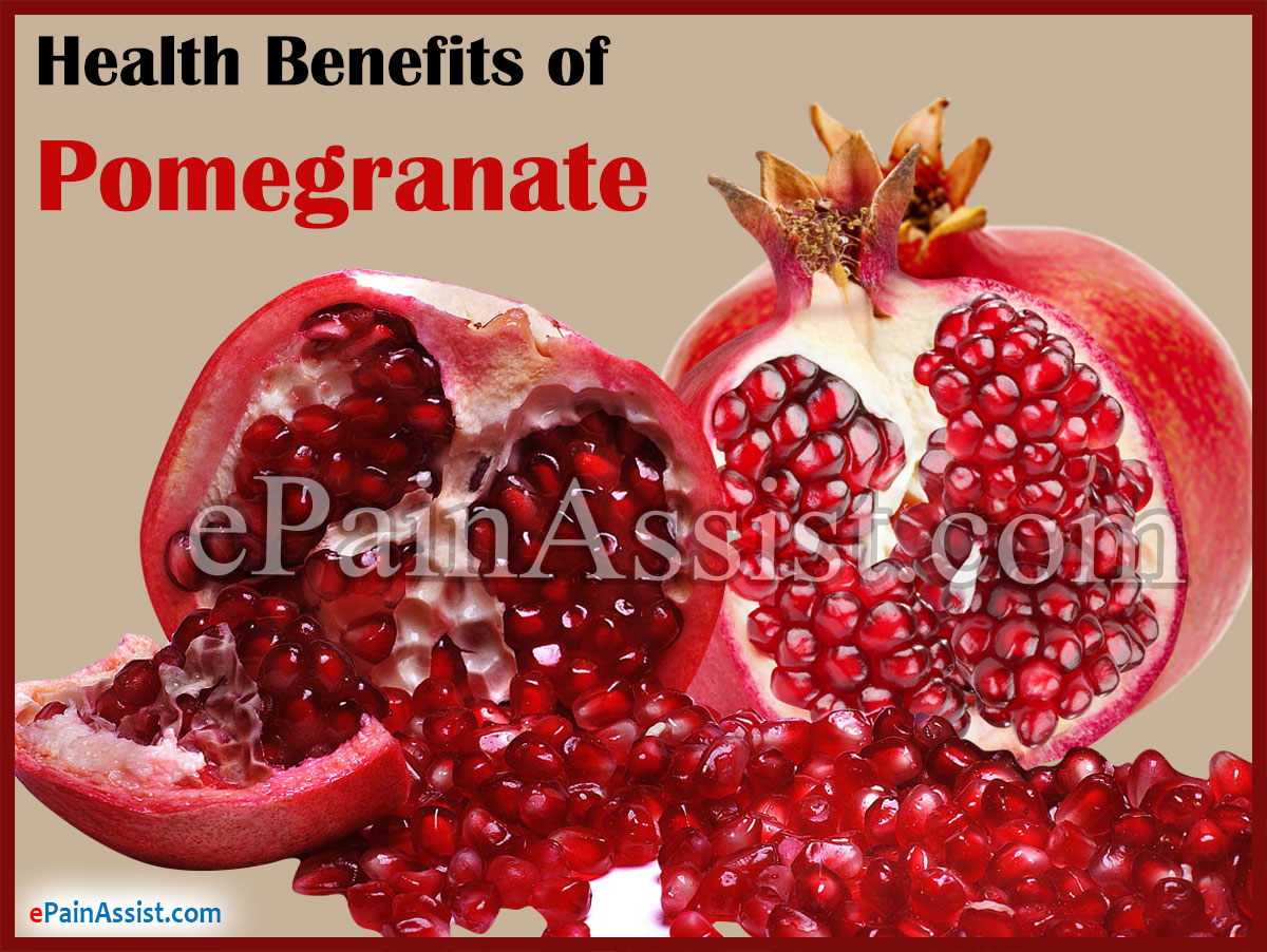 Health Benefits of Pomegranate