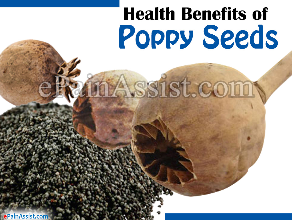 Health Benefits of Poppy Seeds