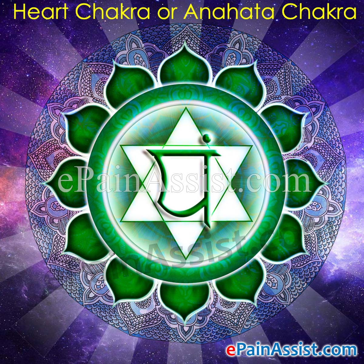 Heart Chakra or Anahata Chakra