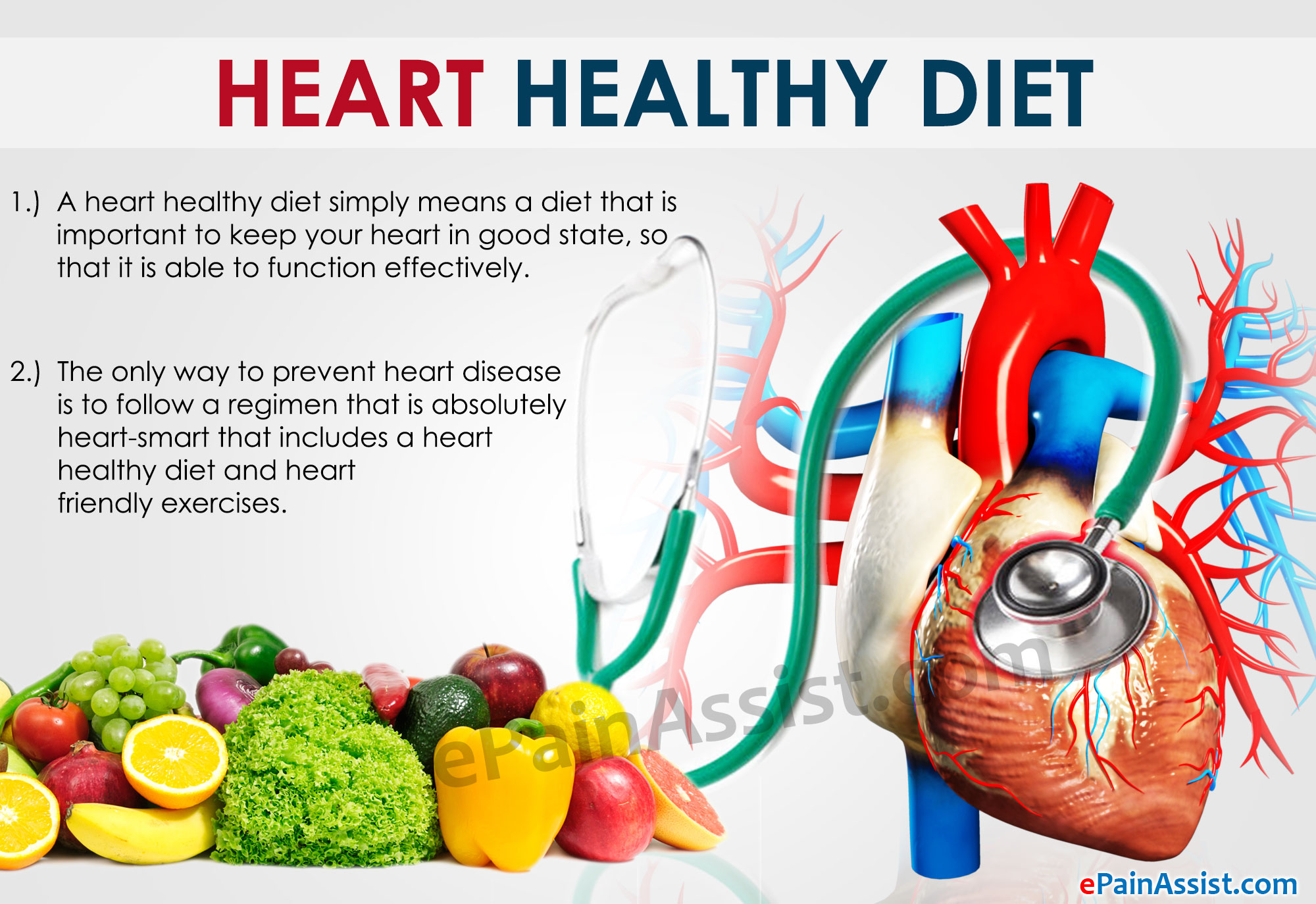 Heart Healthydietfoodcookingtips intended for Follow A Healthy Diet