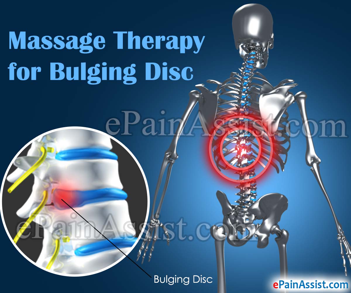 Massage Therapy for Bulging Disc