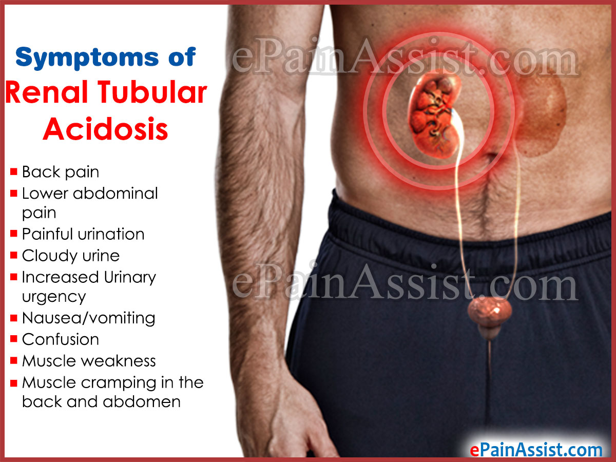 Symptoms Of Renal Tubular Acidosis