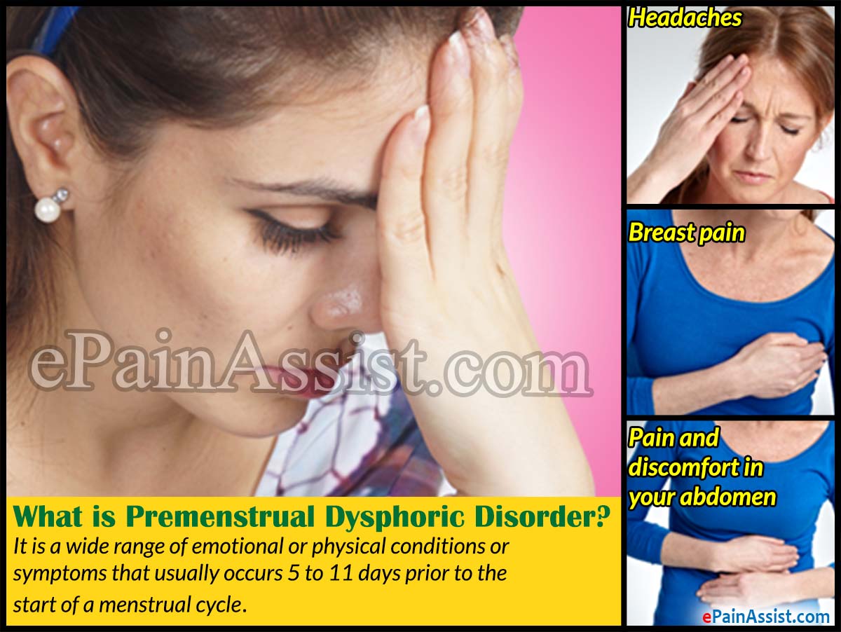 Premenstrual Dysphoric Disorder Premenstrual Dysphoric Disorder