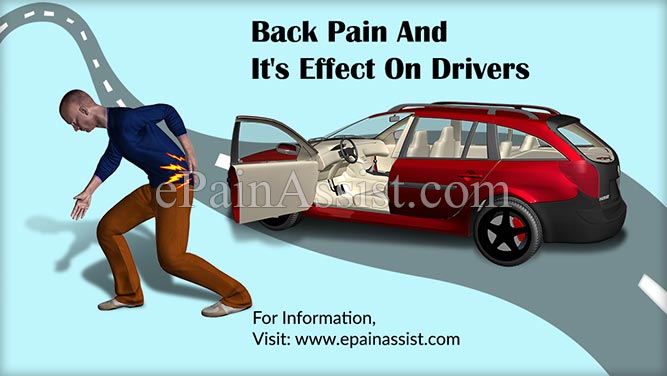 Back Pain And It's Effect On Drivers