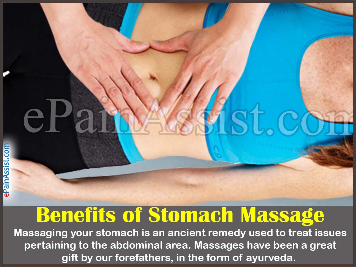 Benefits of Stomach Massage