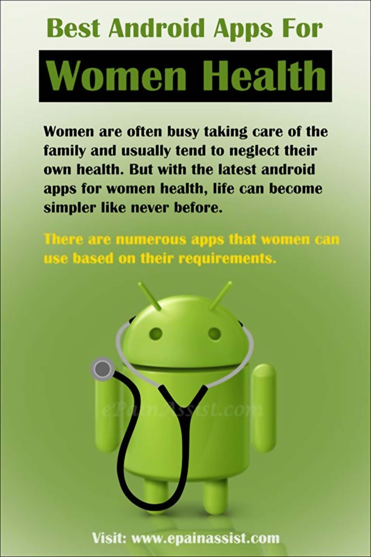 Best Android Apps For Women Health