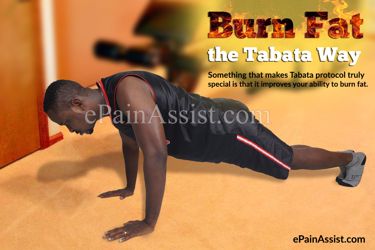 Burn Fat the Tabata Way Burn Fat the Tabata Way