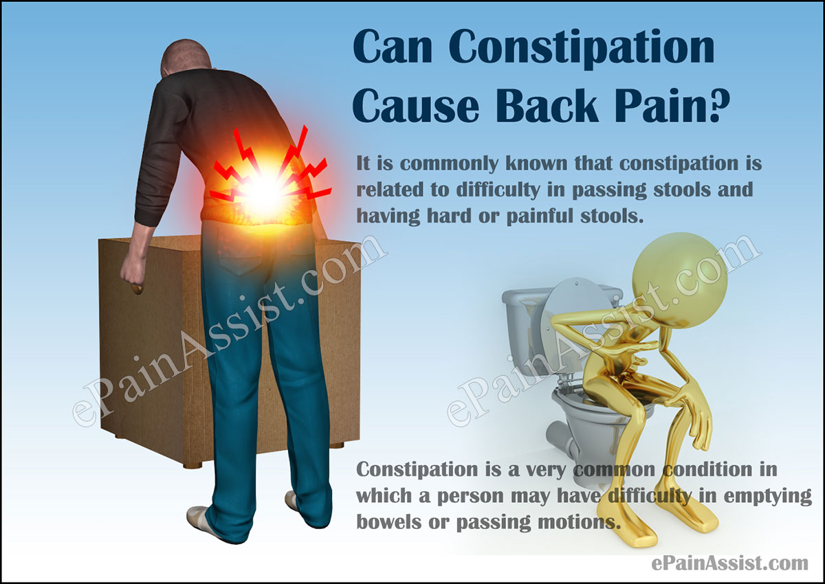 Can Constipation Cause Back Pain?