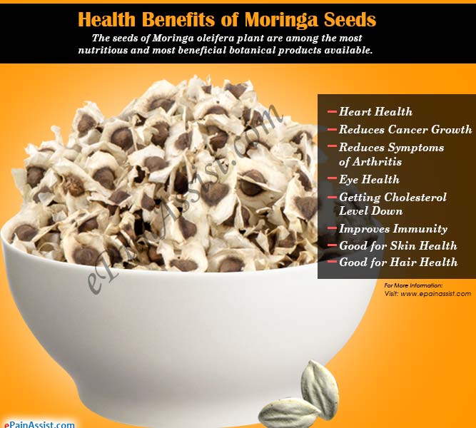 Health Benefits of Moringa Seeds