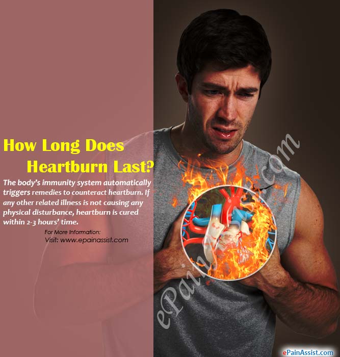 How Long Does Heartburn Last &amp; What to Take for it?