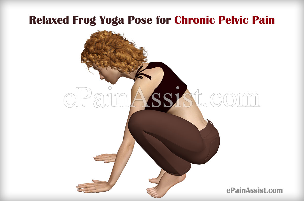 Relaxed Frog Yoga Pose for Chronic Pelvic Pain (CPP)