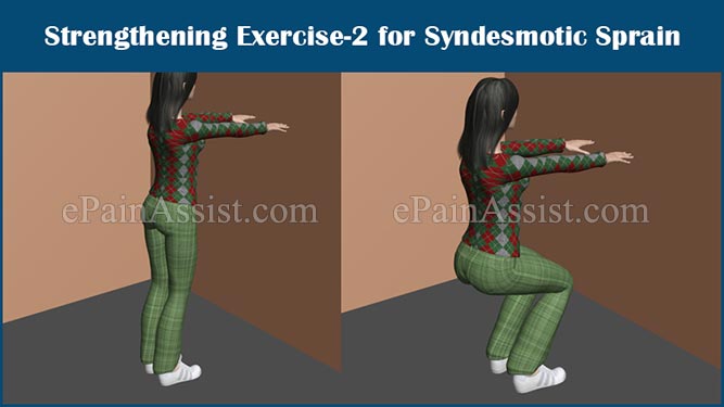 Strengthening Exercise #2 for Syndesmotic Sprain or Syndesmotic Ankle Sprain