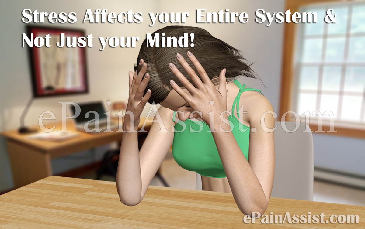 Stress Affects your Entire System and Not Just your Mind!
