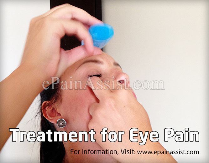 Treatment for Eye Pain