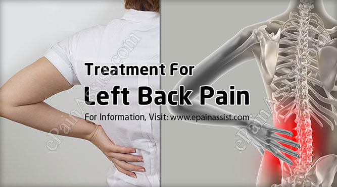 Treatment For Left Back Pain