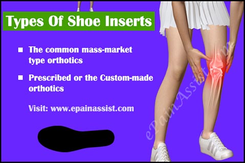 Types Of Shoe Inserts