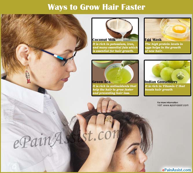 Ways to Grow Hair Faster