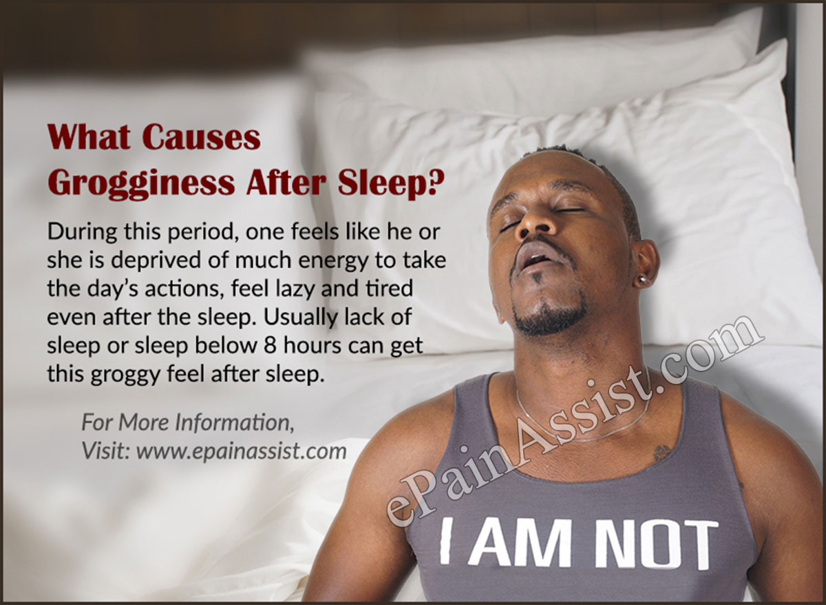 What Causes Grogginess after Sleep?