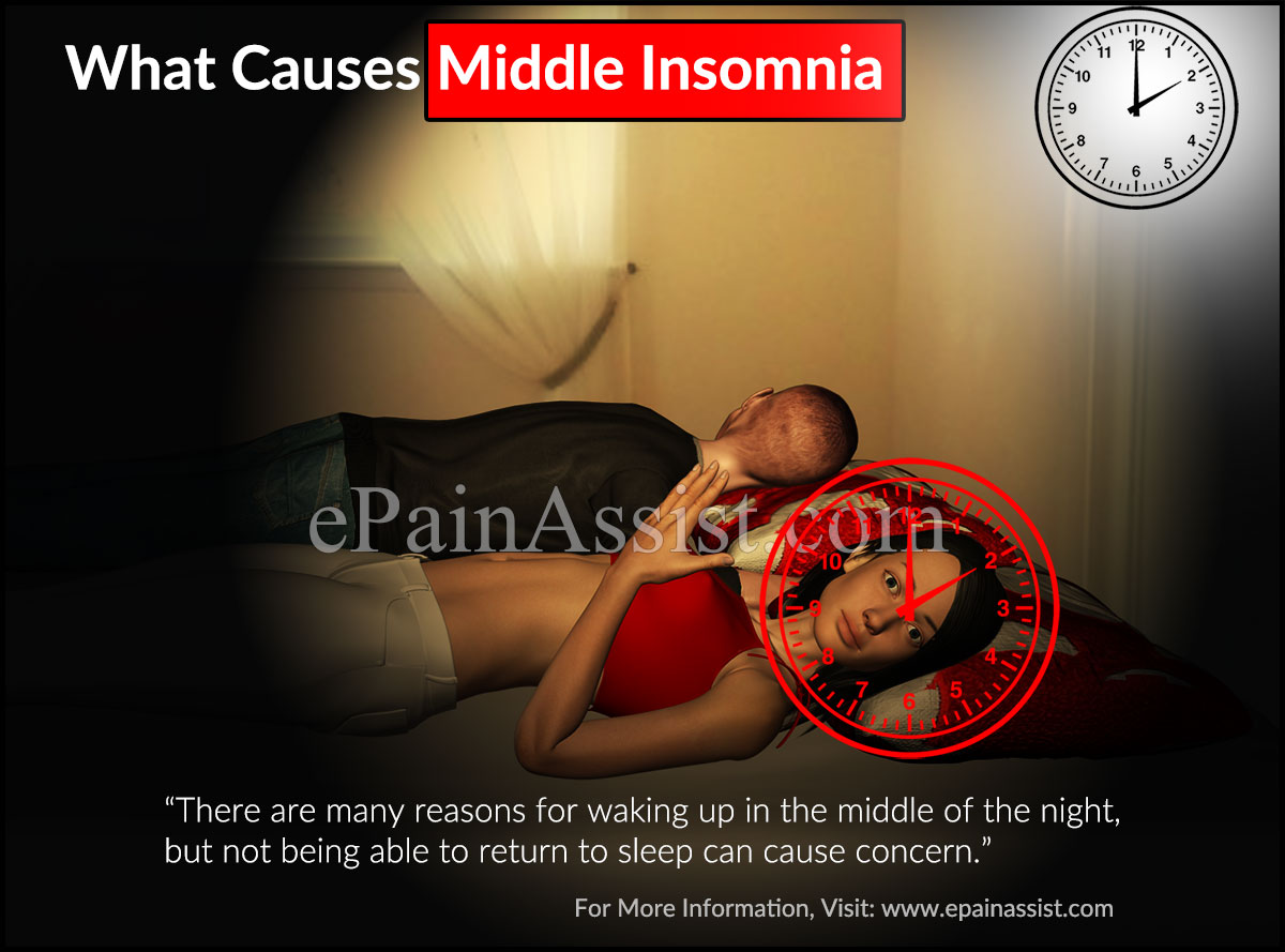 What Causes Middle Insomnia or Middle of the Night Insomnia?