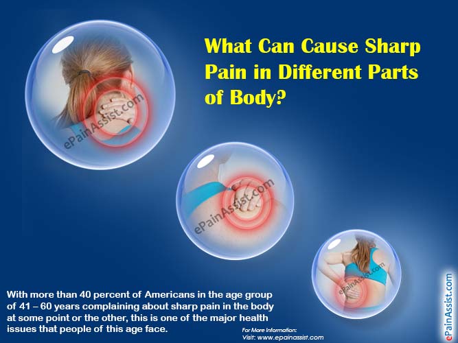 What Can Cause Sharp Pain in Different Parts of Body?